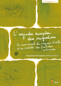 cover publication l'agenda européen des migrations