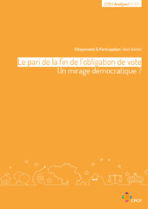cover publication Le pari de la fin de l'obligation de vote