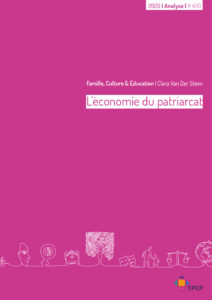 cover publication "L'économie du patriarcat"