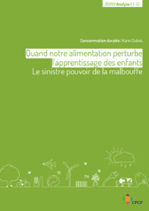 cover publication Quand notre alimention perturbe