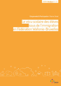 cover publication Le vecu scolaire des eleves issus de l'immigration