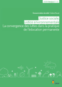 cover publication Justice sociale, justice environnementale