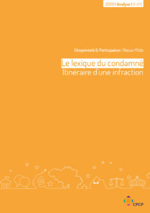cover publication Le lexique du condamné