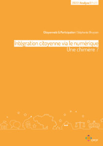 cover publication Integration citoyenne via le numerique