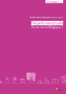 cover publication La précarité menstruelle