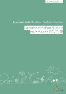 cover publication La consommation durable en temps de COVID-19