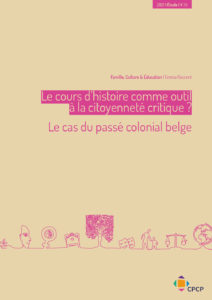 cover publication Le cours d'histoire comme outil à la citoyenneté critique ?