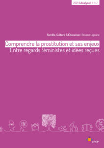 cover publication Comprendre la prostitution et ses enjeux