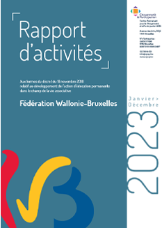 Couverture rapport d'activités 2023
