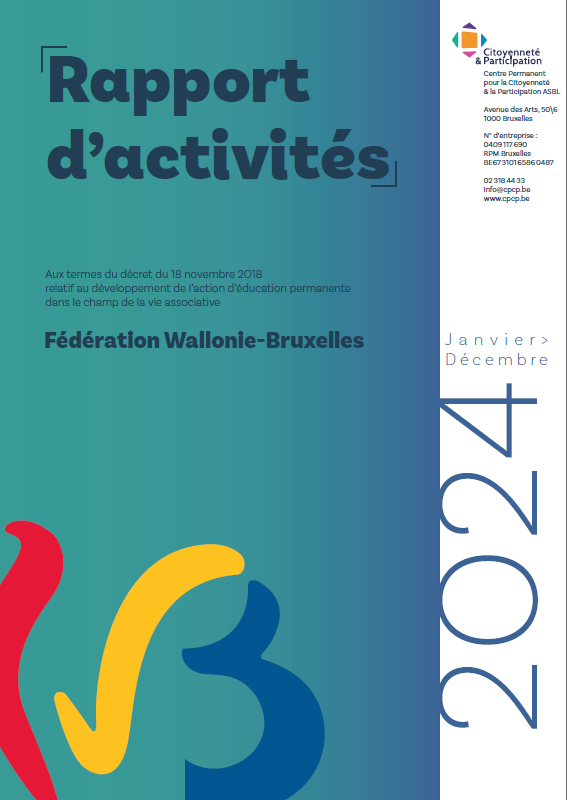 Couverture rapport d'activités 2024