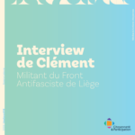 Cover Interview de Clément Militant du Front Antifasciste de Liège Analyse 518 revue Tumult#4